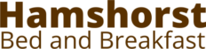 B&B de Hamshorst Logo
